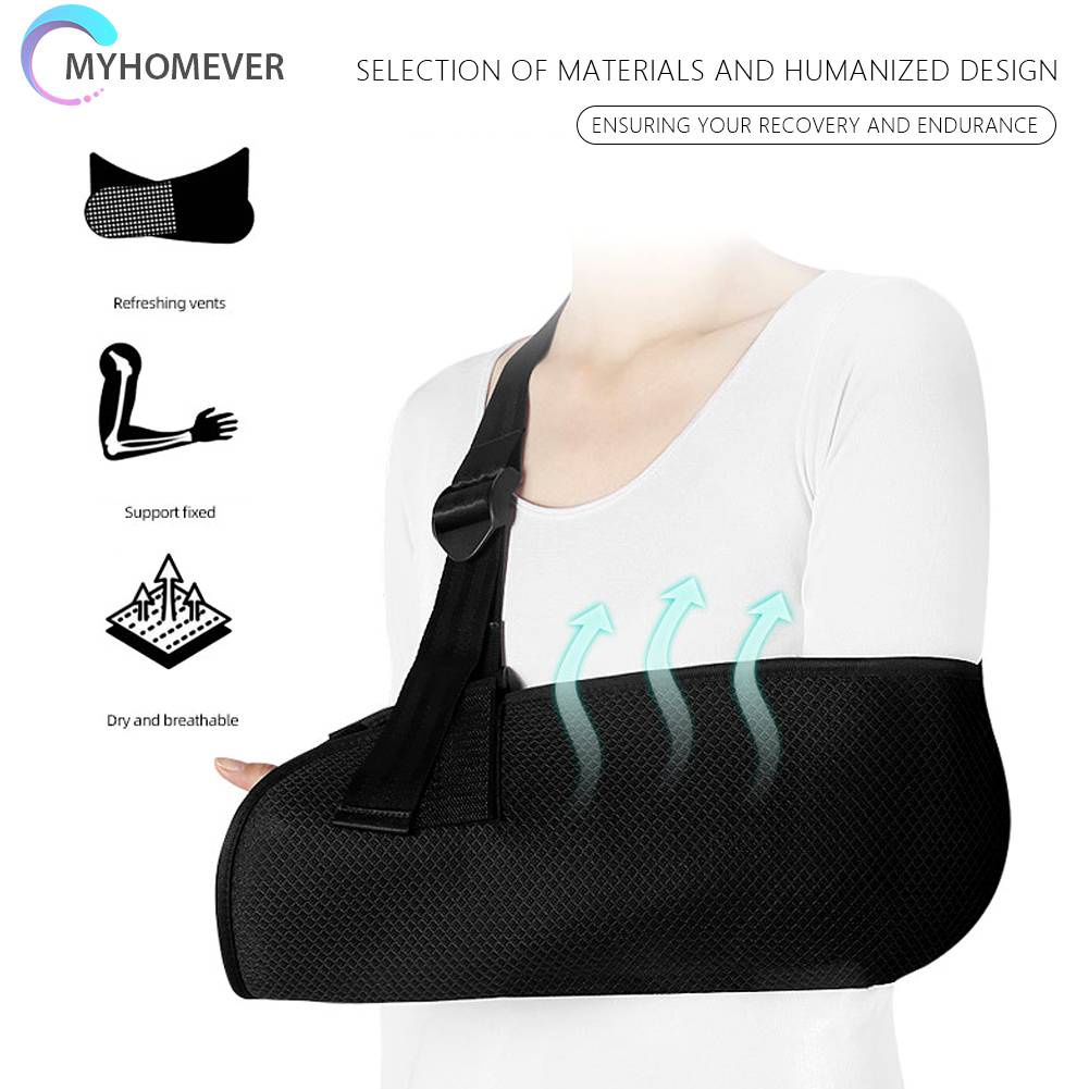 Đai Đeo Cánh Tay / Vai Mềm Mại Thoáng Khí Có Thể Điều Chỉnh Kèm Túi Đựng Tiện