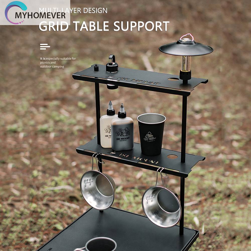 Giá Đỡ Nồi / Chảo Có Móc Treo Tiện Lợi Dành Cho Cắm Trại