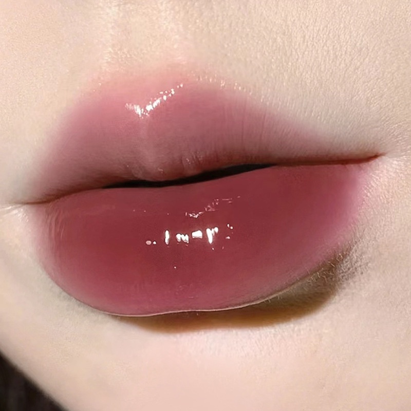 Son Kem Tint Bóng HERORANGE Bóng Thạch Căng Mọng Aqua Mirror Lip Glaze