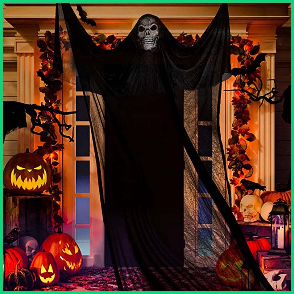 Bộ Xương Người Bay Màu Trắng Đen Trang Trí Halloween