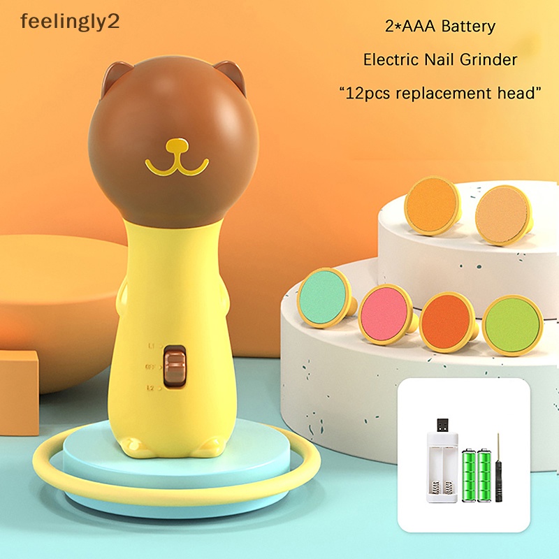 Bộ Dụng Cụ Dũa Móng Tay Bằng Điện Chăm Sóc Cho Bé