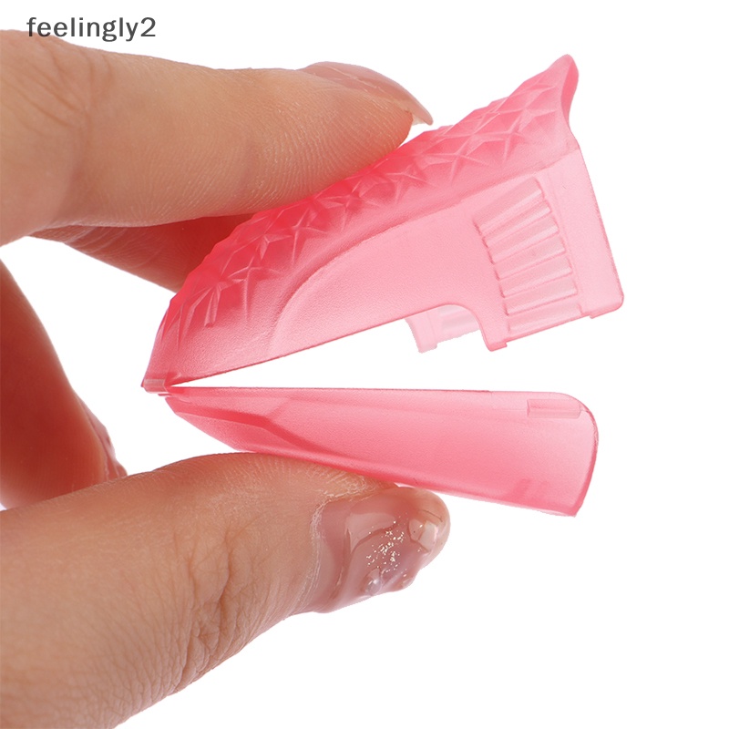 Bộ 5 Kẹp Ủ Bằng Nhựa Chuyên Dụng Cho Tẩy Sơn Móng Tay