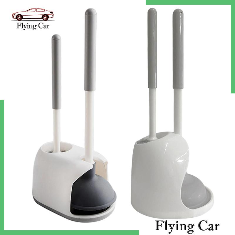 Bàn Chải Chà Bồn Cầu 2 Trong 1 Nhanh Khô Tiện Dụng