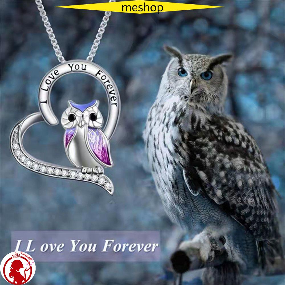 ME Vòng cổ Mặt Trái Tim Khắc Chữ I Love You Forever Dùng Làm Quà Tặng Tốt Nghiệp