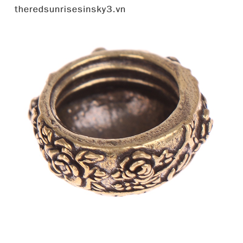 # # Bình Đựng Thuốc / Móc Khóa Xe Hơi Bằng Đồng Thau Hình Quả Bầu May Mắn Thời Trang