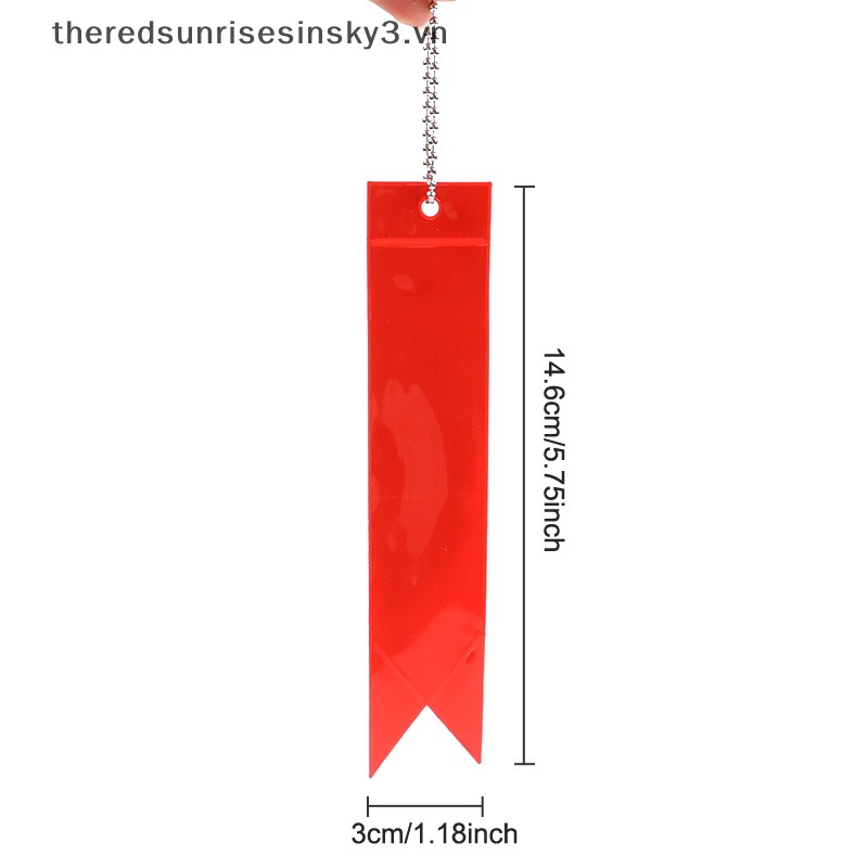 # # Mặt Dây Chuyền Dạ Quang Cảnh Báo Đi Bộ Ban Đêm Bằng PVC Chống Nước Có Móc Khóa Phát Sáng Trong Bóng Tối