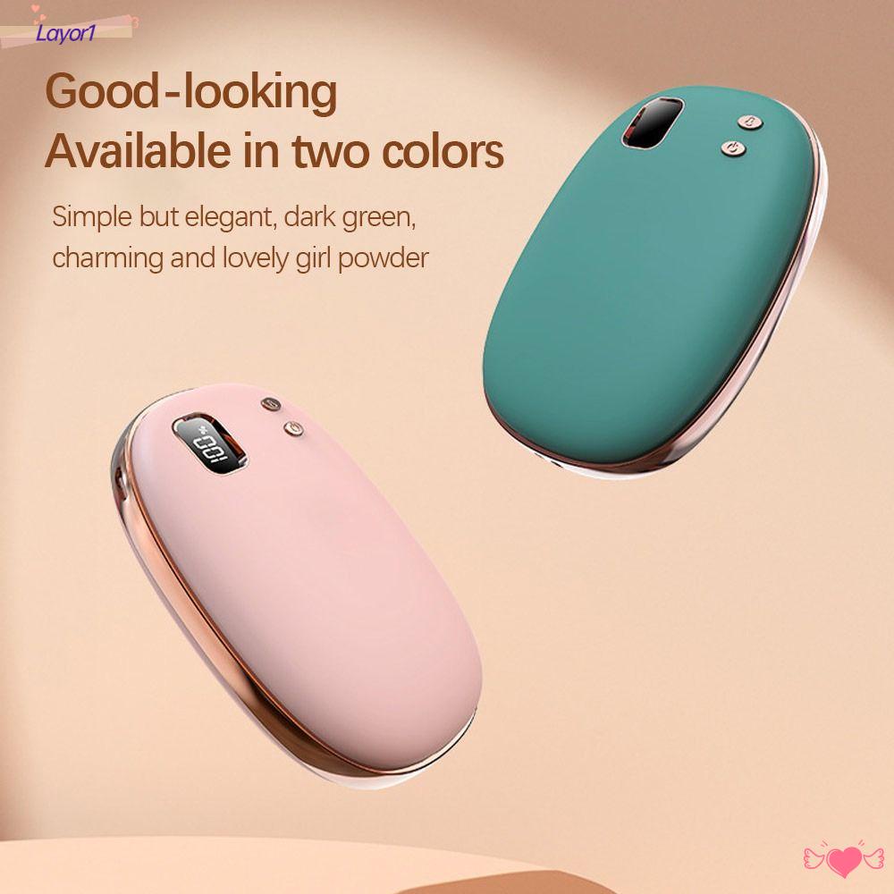 LAYOR1 Máy Sưởi Ấm Tay Sạc USB Hai Mặt Tiện Dụng