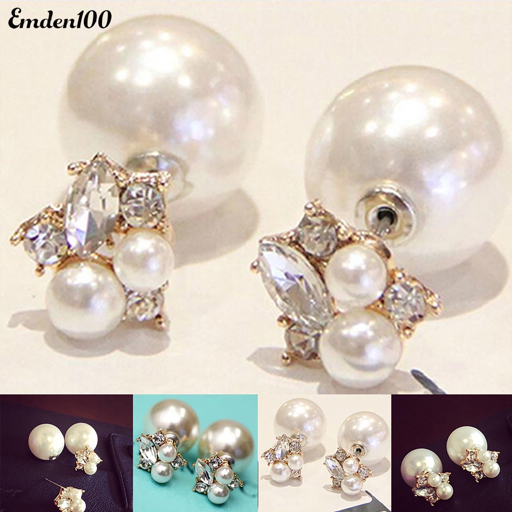 Bông Tai Đính Đá Thời Trang Dành Cho Nữ