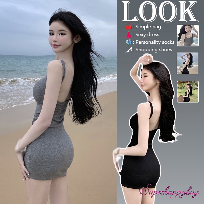 Đầm Sát Nách Màu Sắc Thời Trang Mùa Hè Cho Nữ