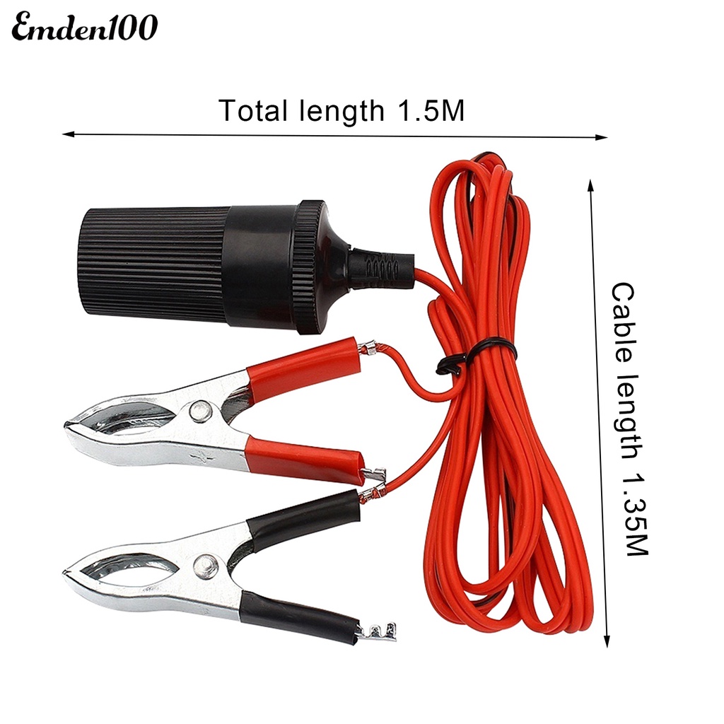 Kẹp Nối Dây Dẫn Khởi Động Khẩn Cấp 12V Cho Xe Ô Tô