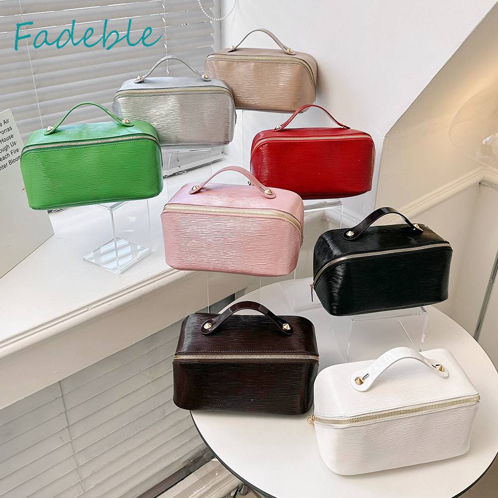 Pu Túi Đựng Mỹ Phẩm Sức Chứa Lớn Tiện Lợi Dễ Sử Dụng