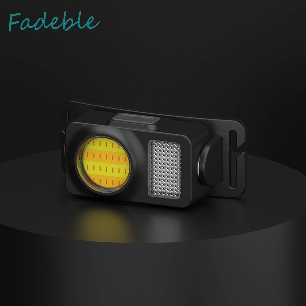 Đèn LED COB Đeo Trán IPX4 Cổng Sạc USB Dùng Khi Đi Cắm Trại