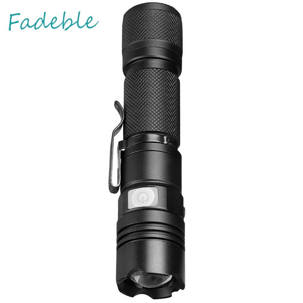 Đèn Pin LED XHP50 800LM 5 Chế Độ 1200mAh Sạc USB Tiện Dụng