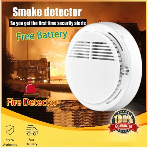 Đầu báo khói chống cháy nhạy Cảm biến báo cháy 85 dB