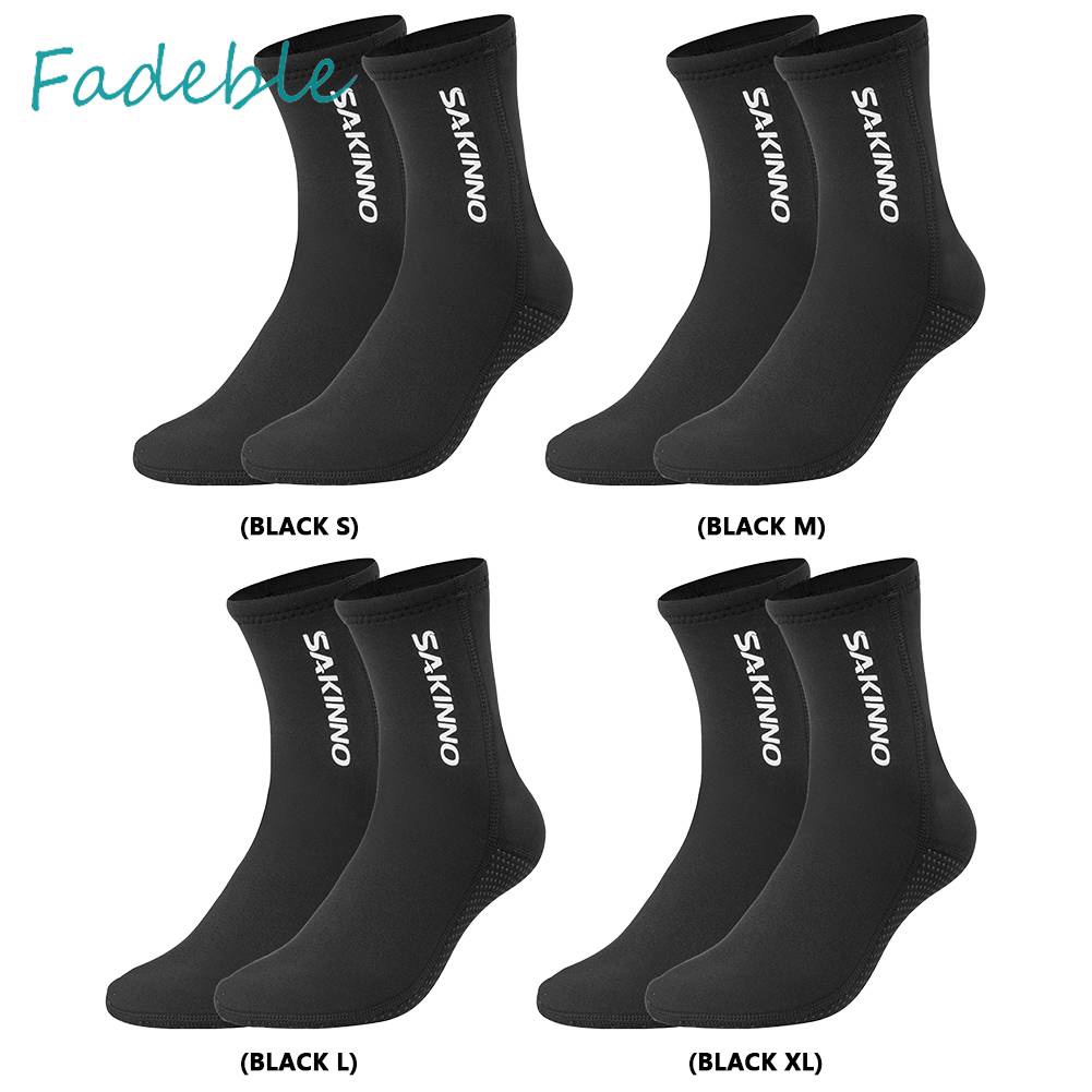 Vớ Đi Biển Bằng Cao Su Tổng Hợp Chống Trầy Xước Chống Lạnh Ấm Áp Cho Nam Và Nữ