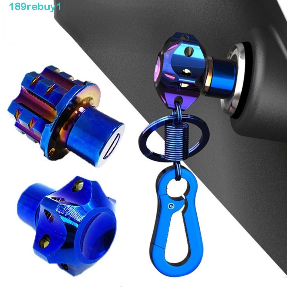 REBUY1 Vỏ Bọc Chìa Khóa Xe Hơi Bằng Hợp Kim Nhôm Hình Lục Giác