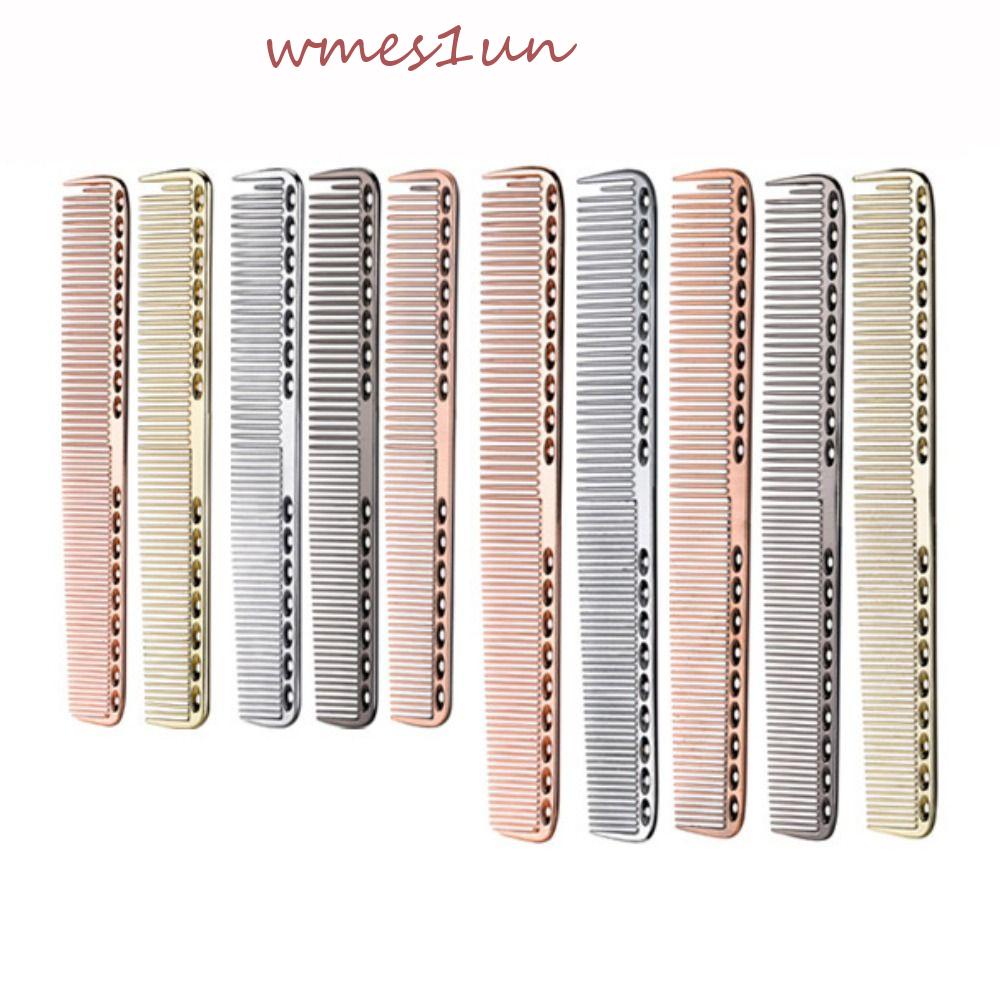 WMES15H Lược Chải Tóc Bằng Kim Loại Chống Tĩnh Điện Chống Trượt Chuyên Nghiệp Cho Nam / Nữ