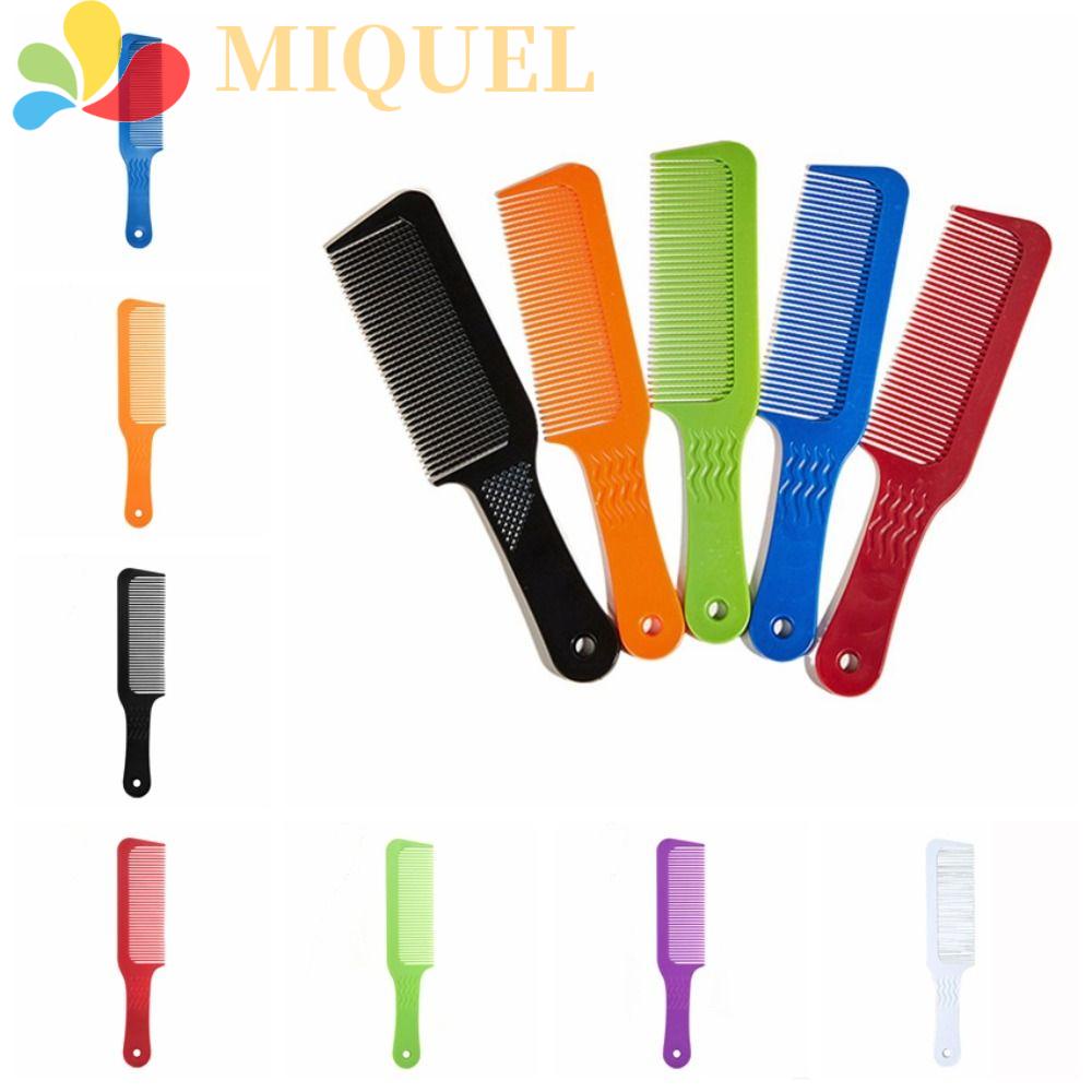 MIQUEL Lược Chải Tóc Bằng Nhựa Màu Đen Chống Tĩnh Điện DIY