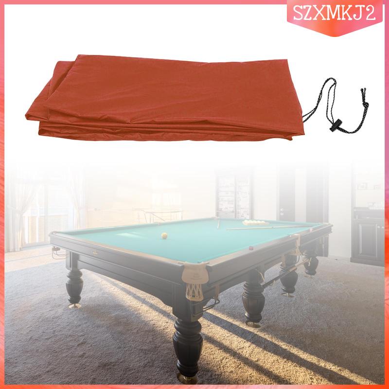 Vỏ Bọc Bảo Vệ Bàn Bida Bằng Vải Oxford Chống Bụi Chống Nước Có Dây Rút