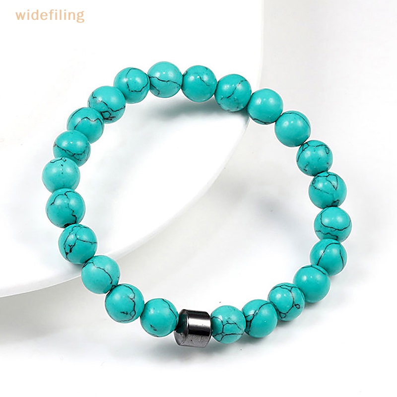 Vòng Tay Chuỗi Hạt Đá Malachite Màu Xanh Lá Nhiều Màu Co Giãn Phong Cách Phật Giáo Cho Nam Và Nữ