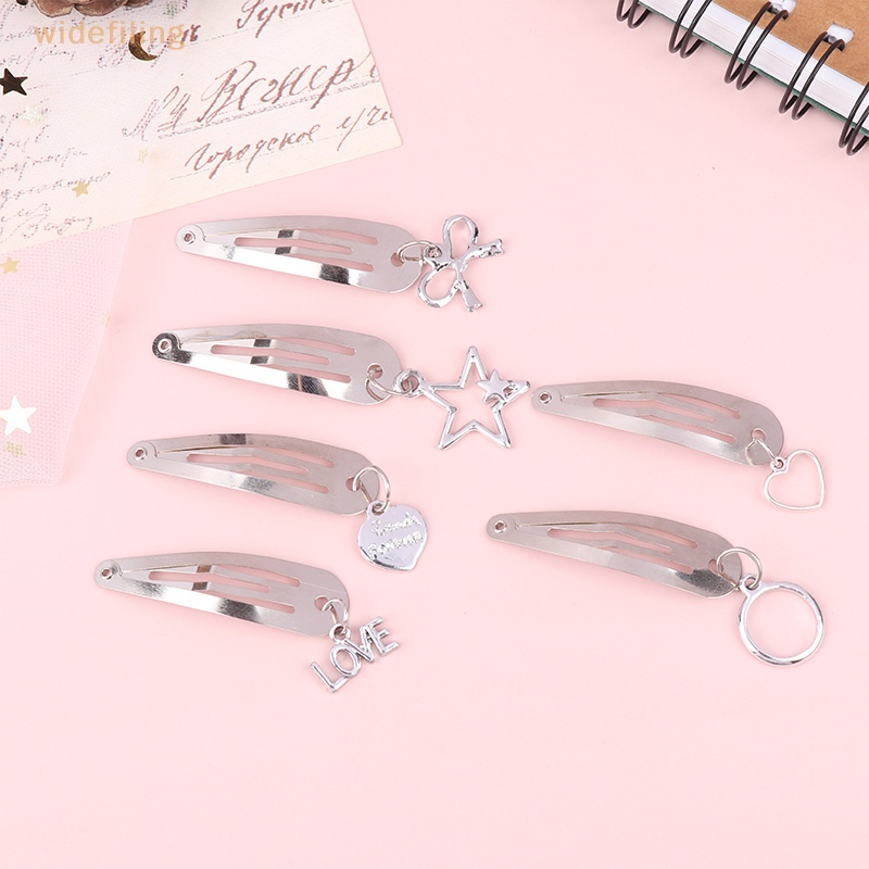 Set 2 Kẹp Tóc Kim Loại Cá Tính Cho Nữ