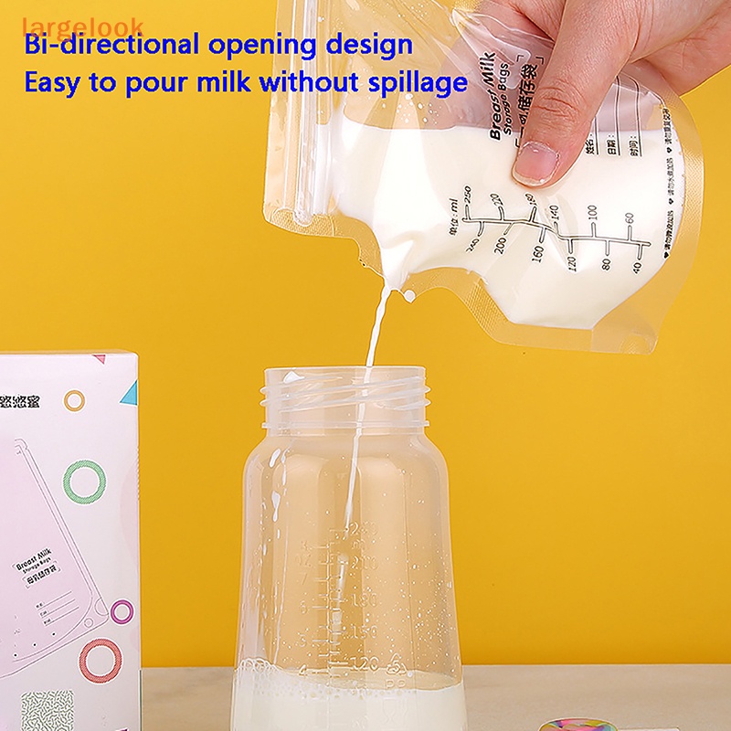 Túi Đựng Sữa Mẹ Dung Tích 8.4 OZ Chống Rò Rỉ Tiện Dụng