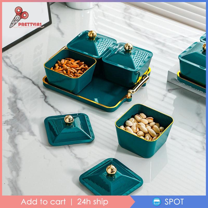 Khay Đựng Trái Cây Khô Kèm Giá Đỡ Tháo Rời Được Tiện Lợi Dành Cho Nhà Bếp