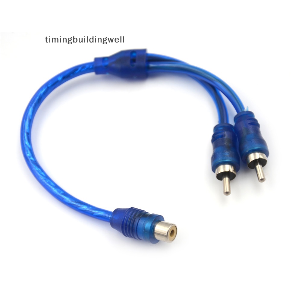 Dây Cáp Âm Thanh Chia 1 Cổng RCA Với 2 Đầu Dương