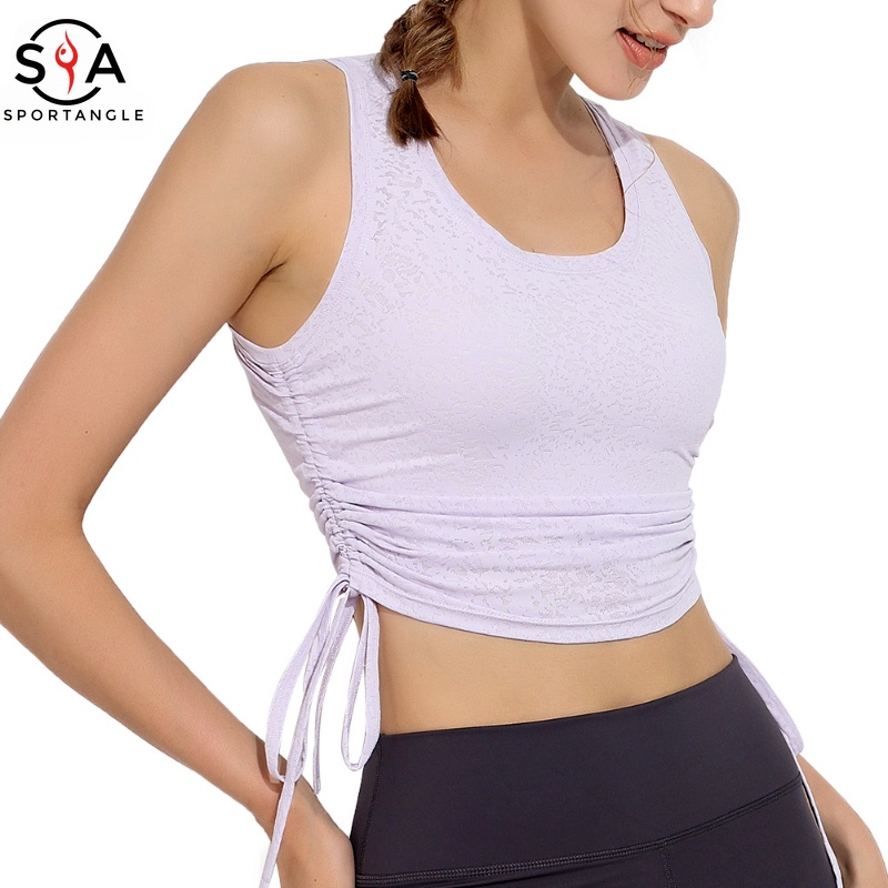 Áo Thun Thể Thao Sát Nách Thoáng Khí Thời Trang Cho Nữ