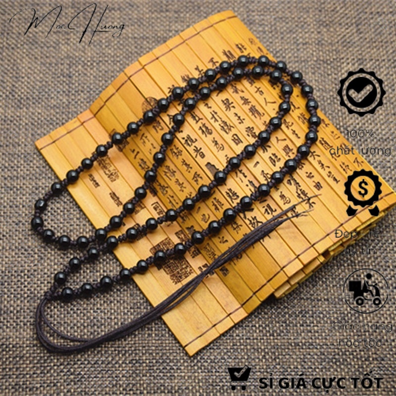 Dây hạt đá đeo cổ MS4