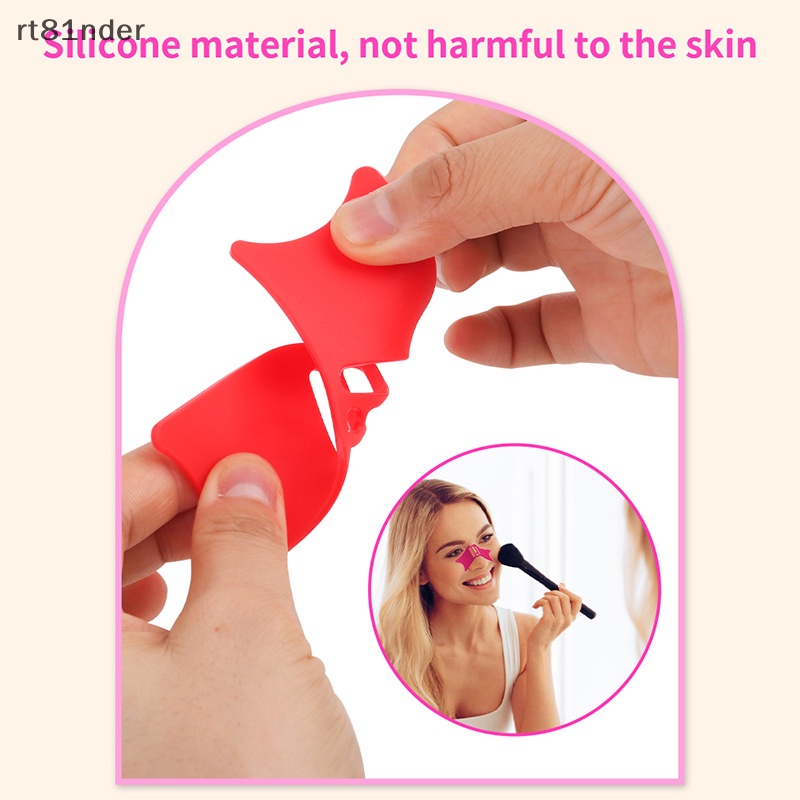 Rt Khuôn Silicone Kẻ Mắt / Lông Mày Đa Năng Cho Người Mới Bắt Đầu