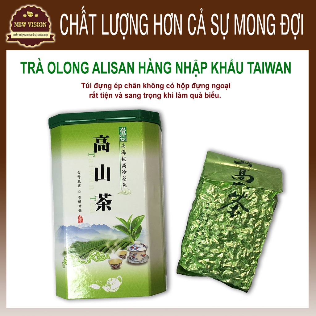 Trà Alisan Đài Loan - Trà Cao Sơn O Long - Trà Nhập Khảu Taiwan Chất Lượng Giá Rẻ.New Vision