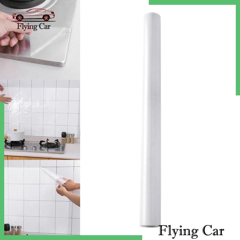 Miếng Dán Tường Trong Suốt Chống Bắn Dầu Chịu Nhiệt Tiện Dụng Cho Nhà Bếp