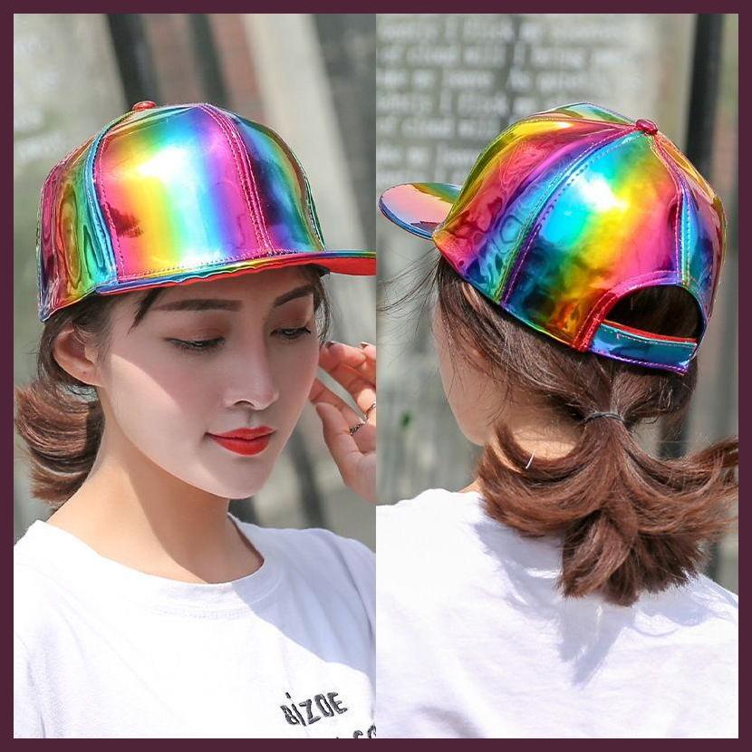 Mũ Lưỡi Trai Đính Đá Phản Quang Phong Cách Hiphop Thời Trang