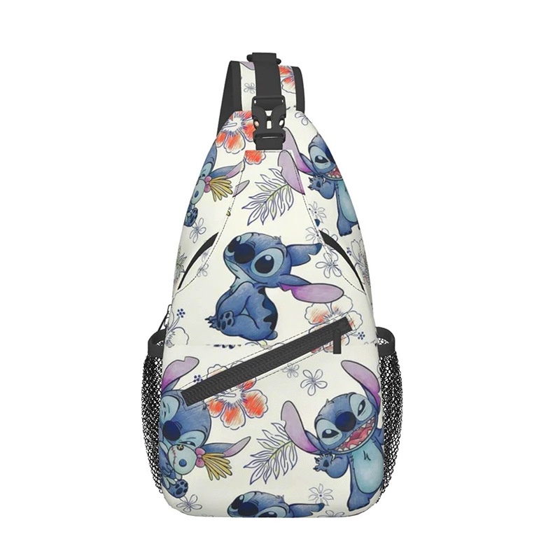 Túi Đeo Chéo Ngực Họa Tiết Thêu Thời Trang Cho Nam Nữ