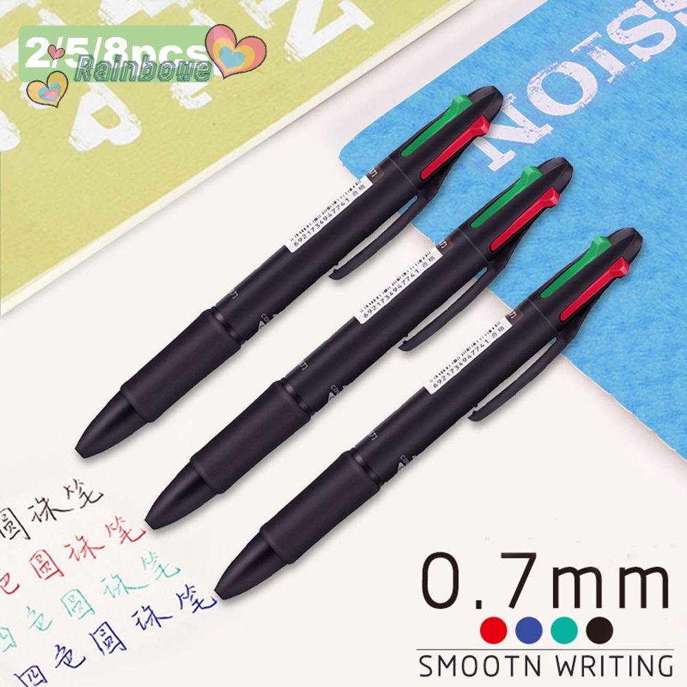 RAINBOW 2 / 5 / 8 Bút Bi Nhiều Màu Ngòi 0.7mm