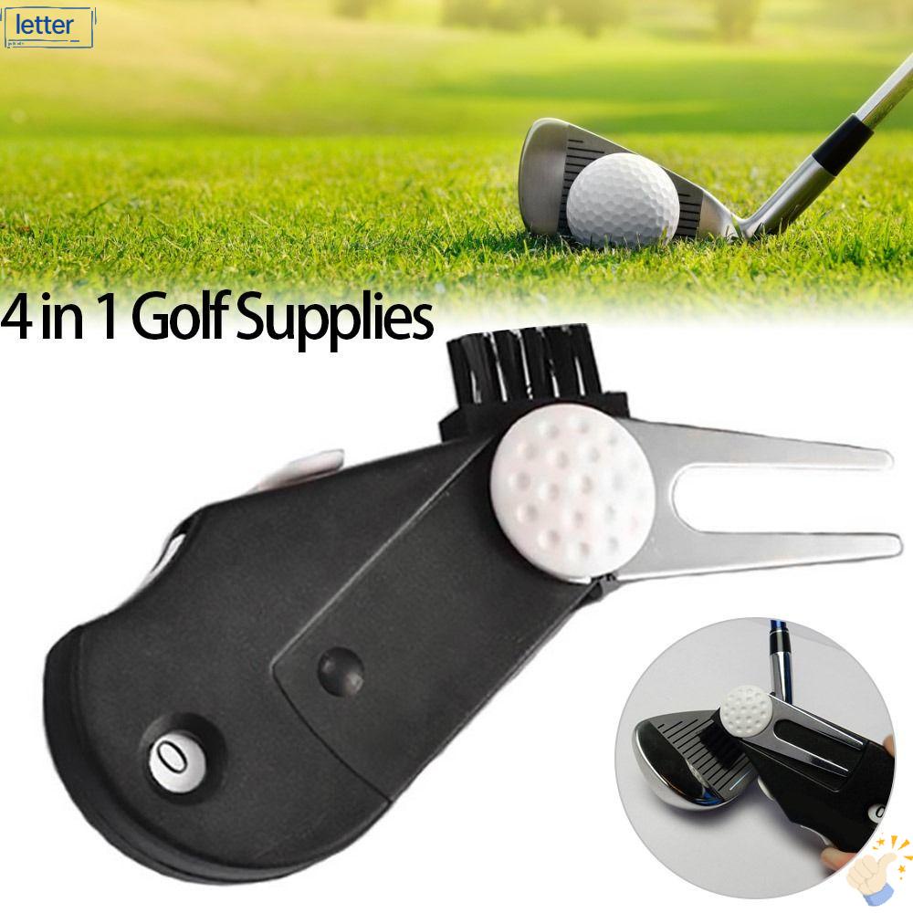 LET Bàn Chải Vệ Sinh Gậy Đánh Golf 4 Trong 1 Tiện Dụng