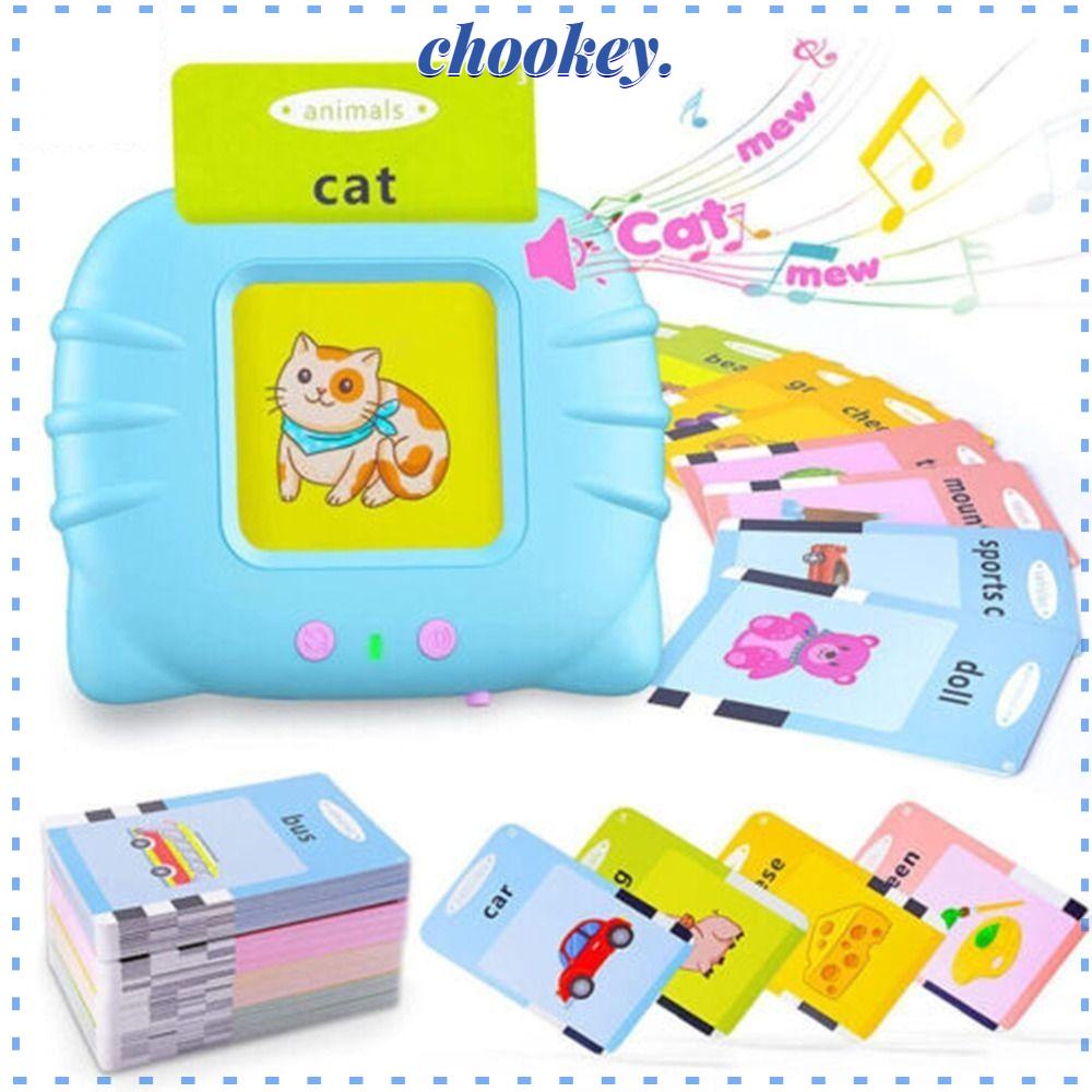 CHOOKEY Thẻ Học Tập Phát Sáng Dành Cho Trẻ Mẫu Giáo