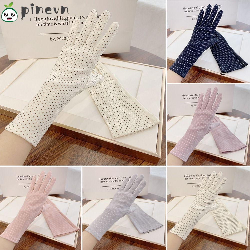 PINEVN Găng Tay Cotton Chống Nắng Thời Trang Mùa Hè