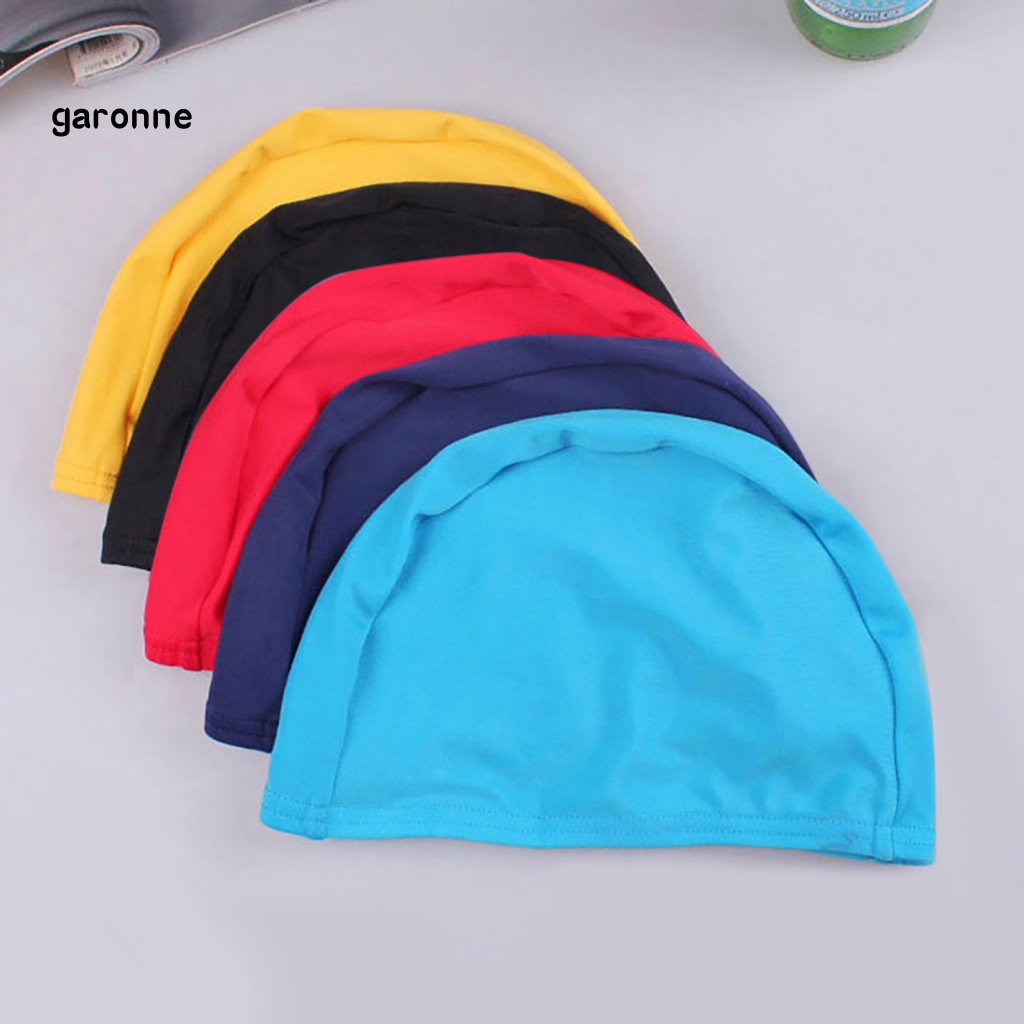 Mũ Bơi Nylon Thoáng Khí Chống Thấm Nước Màu Sắc Đơn Giản