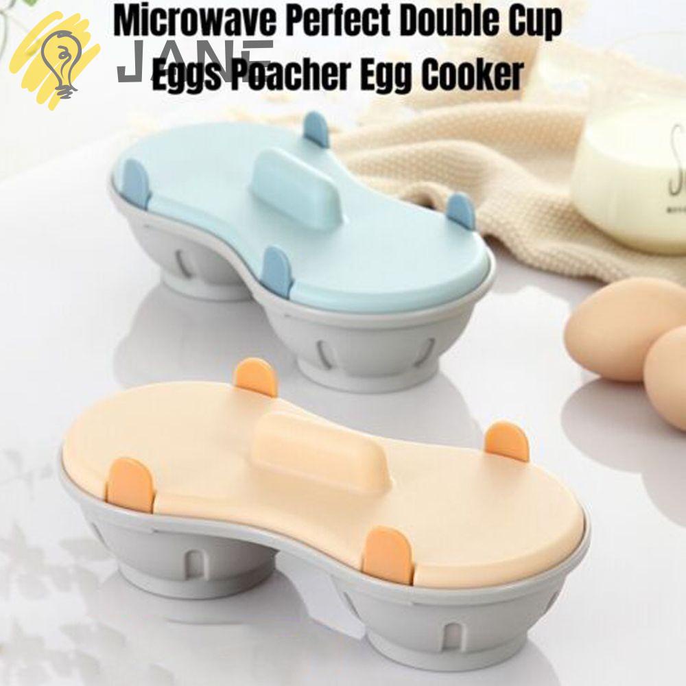 JANE Cốc Đôi Đựng Trứng Bỏ Lò Vi Sóng Tiện Dụng