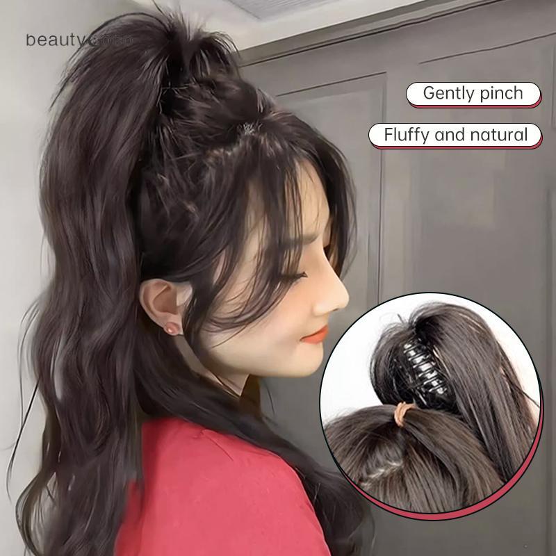 Beautycoco🍊Tóc Giả Dài 30CM Xoăn Nhẹ Nhàng Tự Nhiên Và Gợn Sóng Phong Cách Công Chúa Cho Nữ
