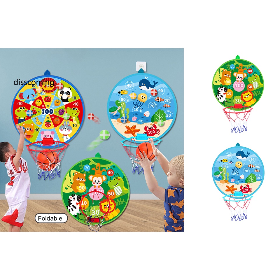 Băng Đô SL SL SL SL SL SL SL| Bộ Đồ Chơi Phi Tiêu Với Vòng Bóng Rổ An Toàn Bền Và Ngoài Trời Cho Trẻ Em Bao Gồm Máy Bơm Không Khí Và Số 8 Dính