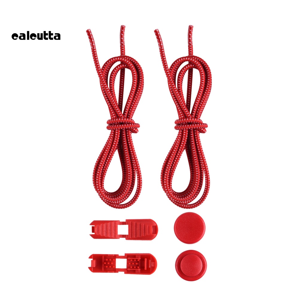 1 Bộ Dây Giày Thể Thao Không Cần Buộc Co Giãn Nhiều Màu Sắc Có Thể Điều Chỉnh Dành Cho Trẻ Em Và Người Lớn