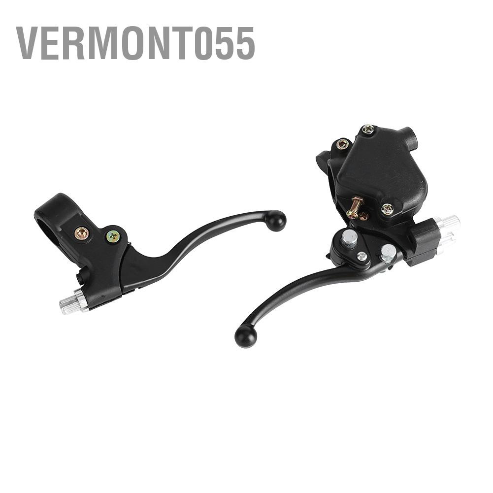 Vermont055 Cặp 22mm Trái Phải Ngón Tay Cái Cần Phanh Van Tiết Lưu Phù Hợp Với Mini Moto Quad Pit Bike ATV