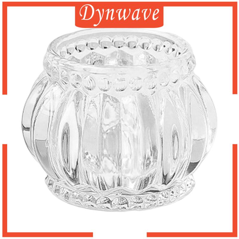 Giá Đỡ Nến Bằng Thủy Tinh Trong Suốt