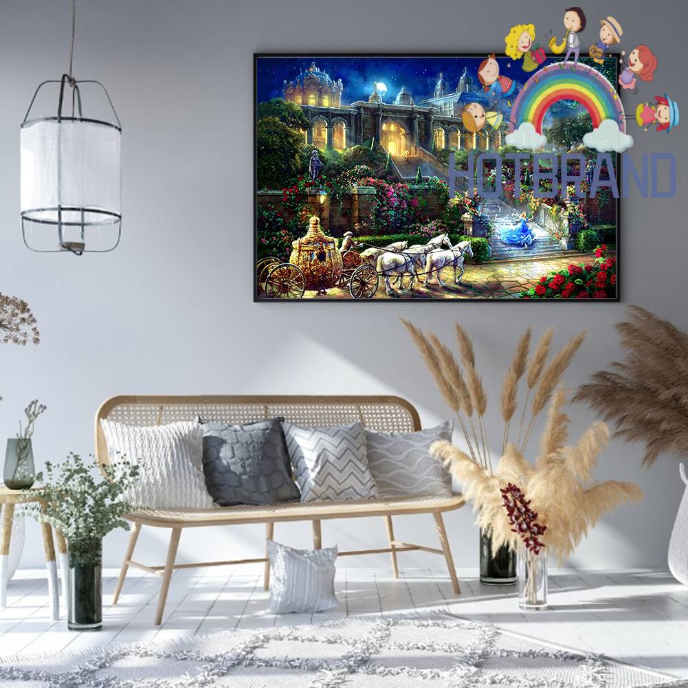 Toàn Bộ Bộ Tranh Thêu Chữ Thập 11CT Hình Lọ Lem