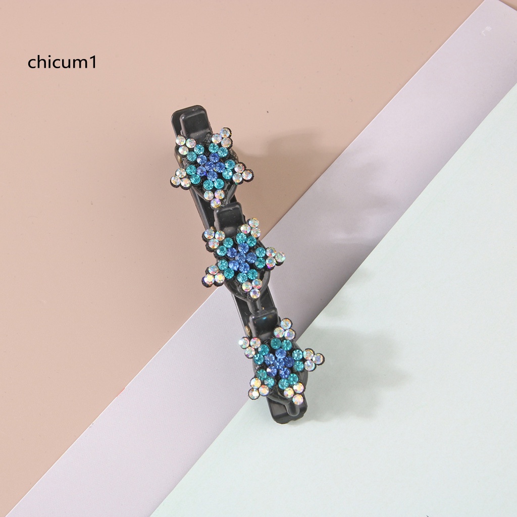 Set 4 Kẹp Tóc Hoa Đính Ngọc Trai Giả Phong Cách Hàn Quốc