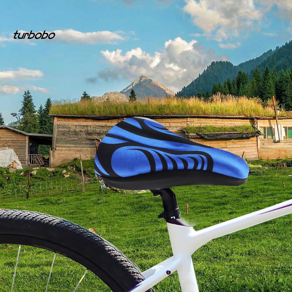 Vỏ Bọc Yên Xe Đạp Leo Núi Bằng Silicone Dày Dặn Co Giãn Chống Sốc