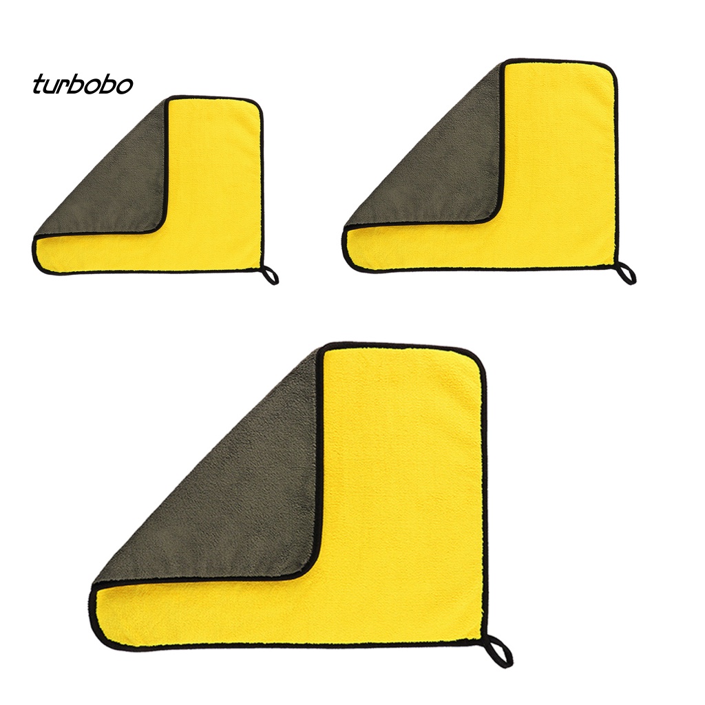 Khăn Lau Xe Hơi Hai Mặt Chất Liệu Microfiber Thấm Hút Nước Tốt Tiện Dụng